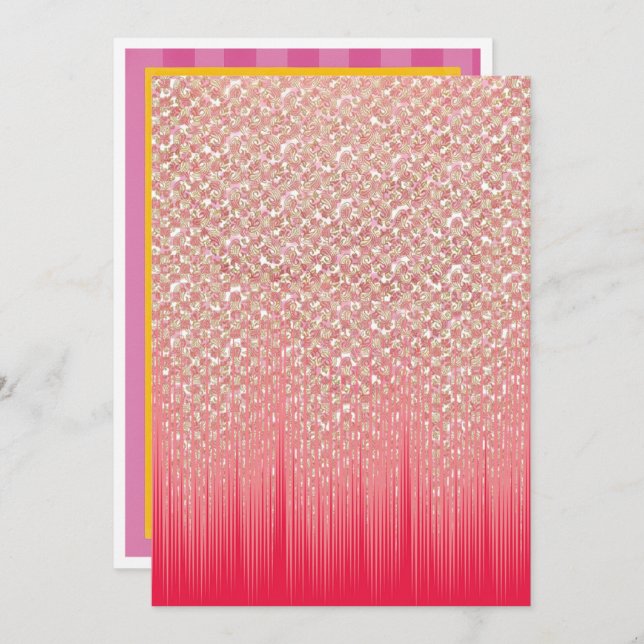 Party, Graduation & Life Announcement Cards (Front/Back)