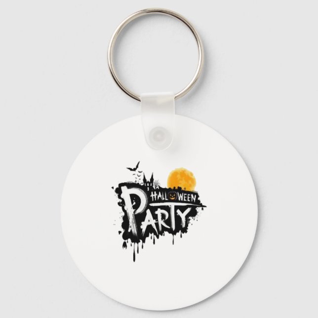 Party halloween  key ring (Front)