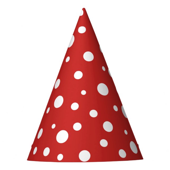 Party Hat-Polka Dots Party Hat (Front)