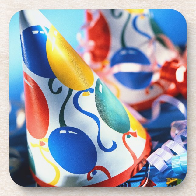 Party Hats Coaster (Front)