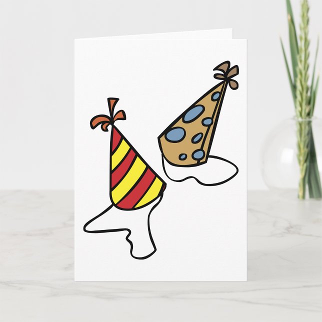 Party Hats Greeting Cards (Creator Uploaded)