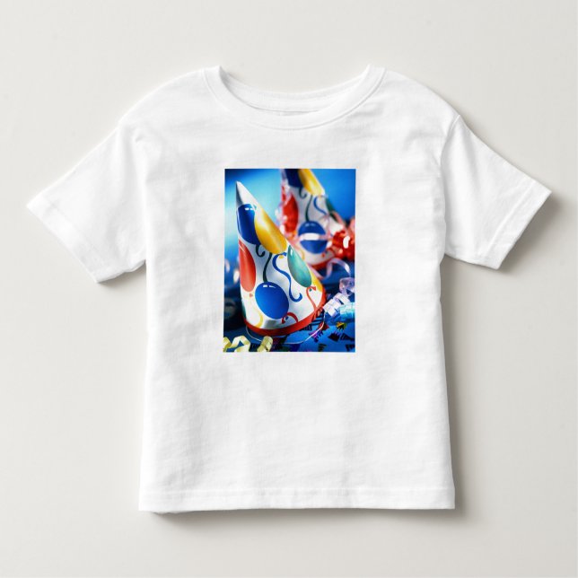Party Hats Toddler T-Shirt (Front)