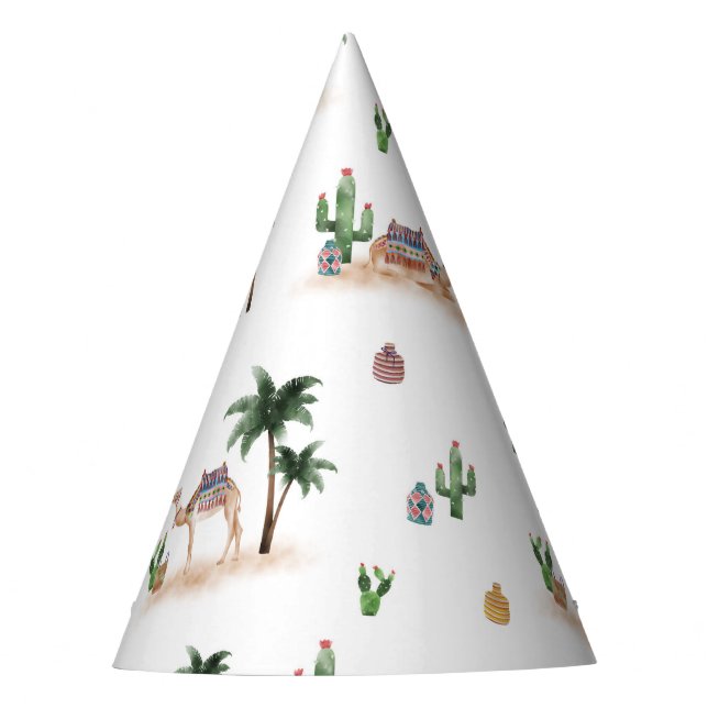 party hut desert camele party hat (Front)