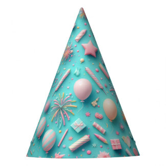 Party in Blue Hat