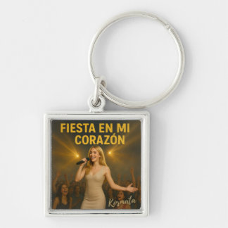 Party in my heart - keychain