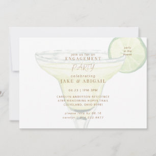 Party in the House Margarita Engagement Party IIi Invitation