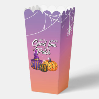 Party in the Patch Halloween Popcorn Box