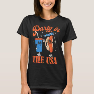 Party In The Usa 4th Of July Independence Day Usa T-Shirt
