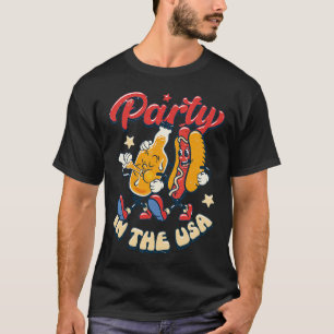 Party In The Usa 4th Of July Independence Day Usa  T-Shirt