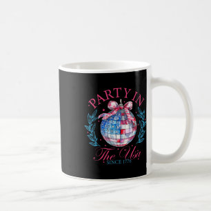 Party In The Usa Coquette 4th Of July Women Girls Coffee Mug