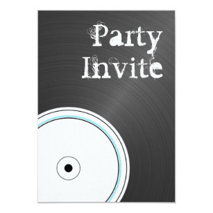 Record Invitations &amp; Announcements | Zazzle AU