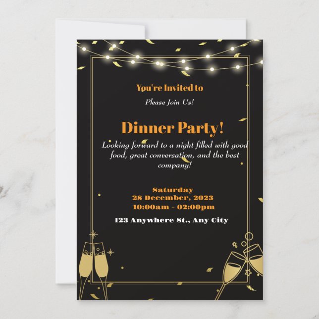party invitation  (Front)