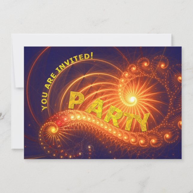 Party invitation (Front)