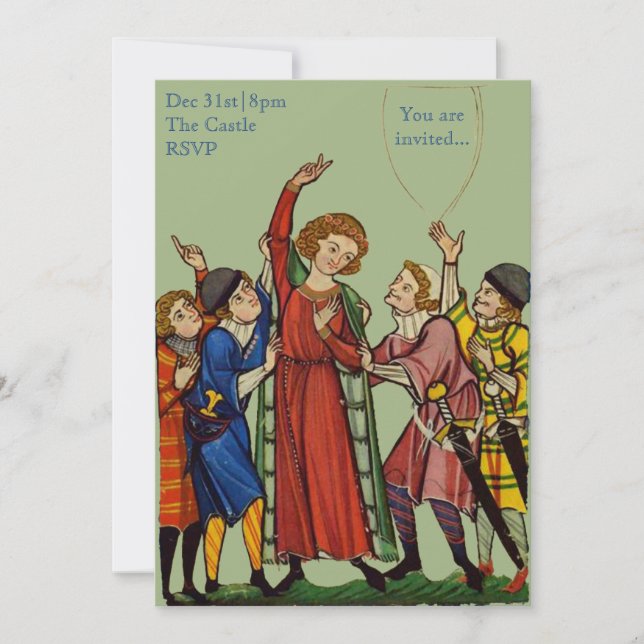 Party Invitation - Customisable (Front)