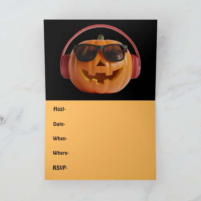 Party Invitation Halloween (Inside)
