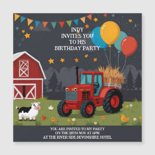 Party invitation you can personalise to your taste
