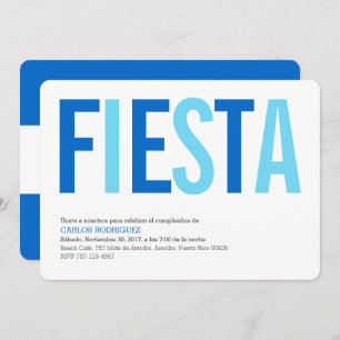 Party: Invitations: Nicaragua: Nicaraguan Flag Invitation