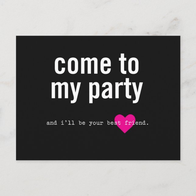 party invite (Front)