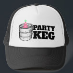 PARTY KEG TRUCKER HAT<br><div class="desc">PARTY KEG</div>