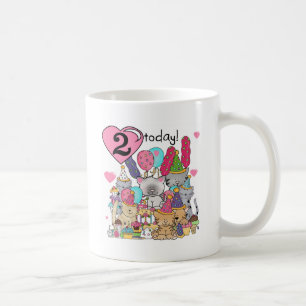 Party Kittens 2nd Birthday T-shirts and Gifts Coffee Mug