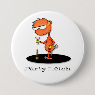 Party Letch 7.5 Cm Round Badge