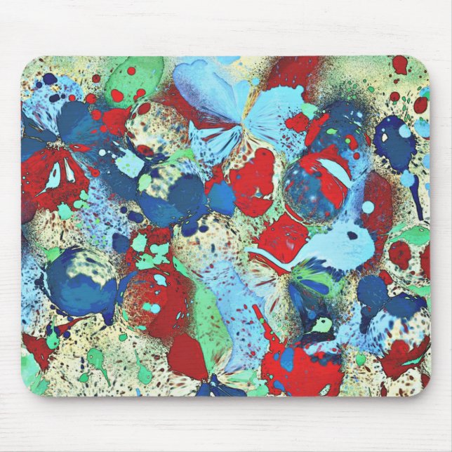 Party Lichen Mouse Pad (Front)
