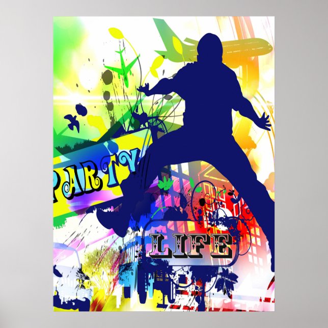 Party Life Poster (Front)