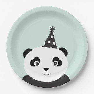Party Like A Panda Paper Plate