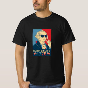 Party Like A Patriot For Fourth Of July T-Shirt