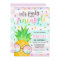 Party Like A Pineapple Birthday Invitation