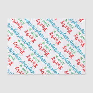 Party like a SKYDIVER! Tissue Paper