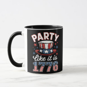 Party Like It Is 1776 4th of July America Independ Mug