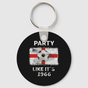 Party Like It`s 1966 St George Footbyll Soccer Key Ring