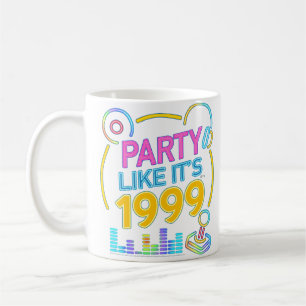 Party Like It’s 1999®™ – Electric Neon Soundtrack Coffee Mug