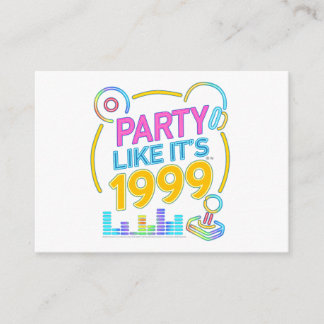 Party Like It’s 1999®™ – Neon Soundtrack Enclosure Card