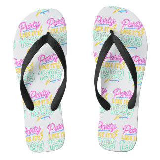 Party Like It’s 1999®™ – Neon Voltage Thongs