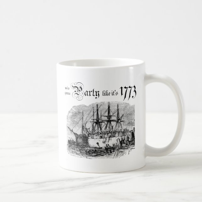 Party like It's 1773 Coffee Mug (Right)