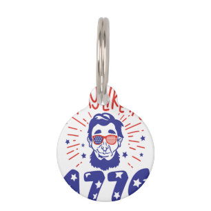 Party Like It's 1779 Treding Pet Tag