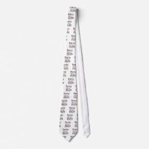 Party Like It's 1929 (Recession) Tie