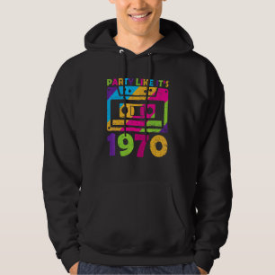 Party Like It's 1970 Retro 70s Party Outfit Costum Hoodie