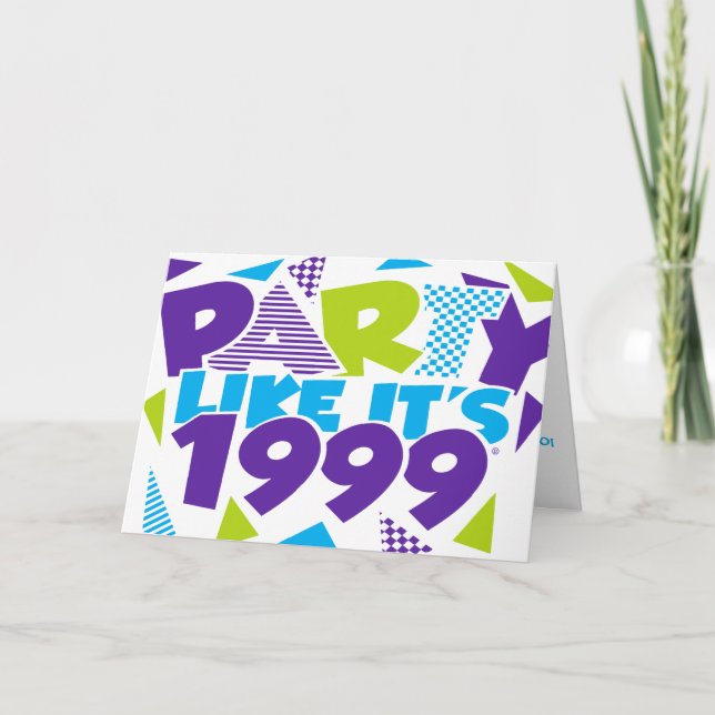 Party Like It's 1999®™ Invitation - Design 01 (Front)