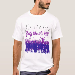 Party Like It's 1999® - T-Shirt - Des 14 Purple P