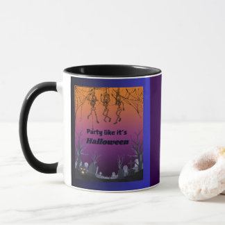 Party Like it's Halloween   Mug