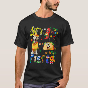 Party Mexican Labrador Retriever With Sombrero Tac T-Shirt