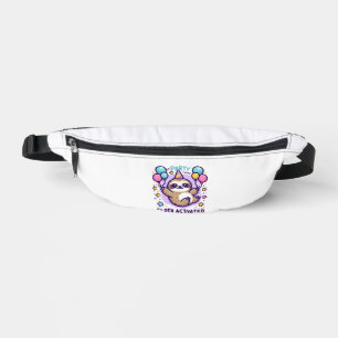Party Mode Sloth Activated Birthday Balloon Sloth Bum Bags
