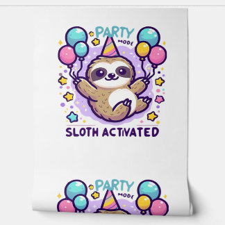 Party Mode Sloth Activated Birthday Balloon Sloth  Wallpaper