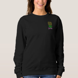 Party Mode Upside Down Pineapple Swinger Vanilla S Sweatshirt