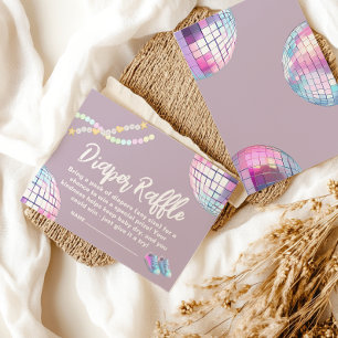 Party Mom baby shower diaper raffle Enclosure Card