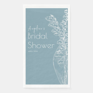 Party Napkins for a bride shower.