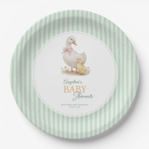 Party Napkins Mother Goose and Gosling. Paper Plate